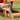 95" Playground Wooden Swing Set with Orange Slide - Outdoor Playset