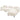 96" Beige L-Shaped Convertible Sectional Sofa