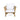 4 Piece Patio Set Image. Club Chair with Curved Backrest.