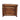 Farmhouse Nightstand Image. Buttom view of wood nightstand in farmhouse style