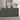 Antique Vintage Dark Grey Entryway Accent Storage with 4 Cabinets