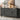 Antique Vintage Dark Grey Entryway Accent Storage with 4 Cabinets