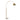a modern gold floor lamp with height adjustable