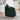 Side View of Green Swivel Barrel Chair
