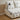 Beige Pullout Sofa Couch swivel phone stand CharmyDecor