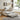 Beige Pullout Sofa Couch full display-CharmyDecor