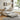 Beige Pullout Sofa Couch full display-CharmyDecor
