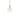 Bell Shaped Light with Adjustable Cord