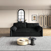 Black Convertible Queen Sofa Bed with Storage