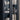 Sparkling glass doors and elegant door knobs of Model B