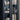 Sparkling glass doors and elegant door knobs of Model B