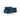 A dimension Image of our 2-seater Blue chenille sofa