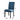 Dimension of Blue Dining Chair 