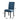 Dimension of Blue Dining Chair 