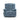 Chenille Blue Dual-motor Heat and Massage Lift Recliner Chair