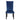 Blue Velvet Upholstered 2-set Dining Chair with Nailhead-trimmed and Rubber Wood Legs