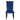 Blue Velvet Upholstered 2-set Dining Chair with Nailhead-trimmed and Rubber Wood Legs