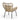 Back View of Woven Rope Chair