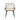 Woven Rope Chair with Metal Legs