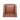 Top view of the Brown Leather Accent Chair with sloped arms and solid birch wood legs