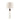 Ceramic Table Lamp in cream and white with drum-shaped lamp shade, conical base and wood accent