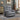 Chenille Grey Dual-motor Heat and Massage Lift Recliner Chair