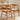 Wood Dining Chair Set of two in Dining Room Setting - CharmyDecor