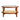 Circular Teak Glass Rattan Double-Layer Coffee Table a clearer view