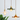 Amber, Green and Clear glass pendant light