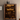 walnut wood minimalist wine cabinet