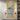 Contemporary Full-Length Gold Linen Fold Mirror