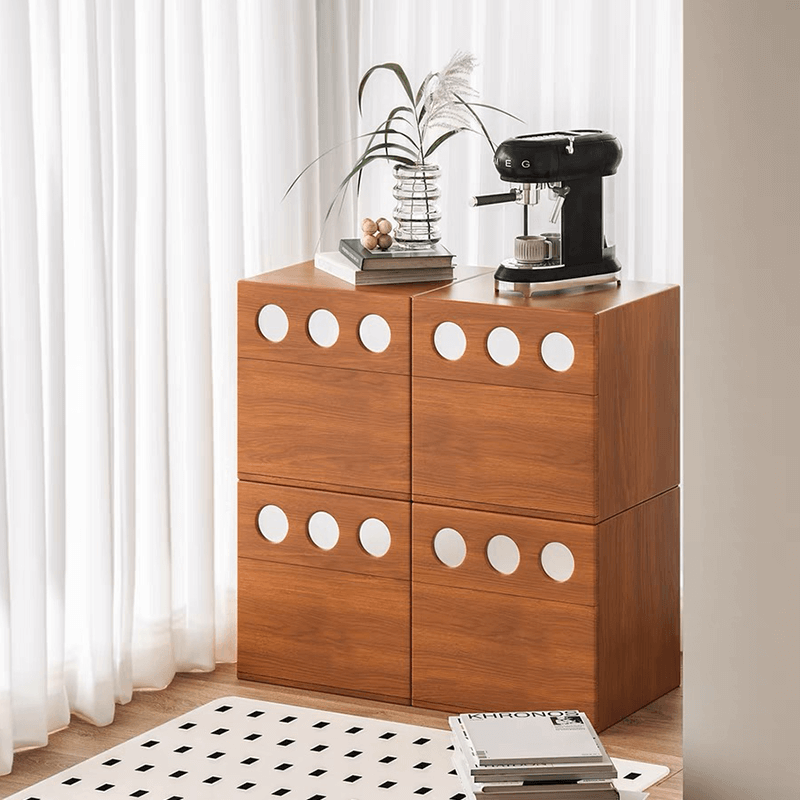 Contemporary Wooden Small Storage Cabinet- CharmyDecor