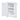 An opened image of our white bathroom cabinet