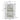A dimension Image of Corner White Triangle Bathroom Cabinet with Adjustable Shelves