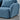 Plush Upholstery of Vibey Blue Couch