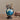 Creative Blue Globe Shape Desktop Pen Holder