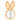 Cute Bunny Shape Rattan Hanging Wall Mirror