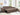 sectional couch with pull-out bed and storage sideview-CharmyDecori