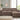 Dark-brown sectional couch with pull-out bed and storage-CharmyDecor