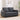 Dark Grey Cupholder Sleeper Sofa with Side Pocket-ChsrmyDecor