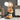 Decorative Vivid Cartoon Boy Resin Figurine