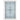 Decorative White Glass-Zinc Caming Left Hand Black Knob Inswing Prehung Entry Door 81" x 37"