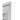 Decorative White Glass-Zinc Caming Right Hand Inswing Prehung Entry Door 81" x 37"