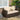 Beige Outdoor Wicker Loveseat 