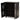 Espresso Brown Wooden 2-Door Shoe Cabinet