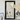 European Style Glossy Black Frame Floor Mirror
