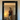 European Style Glossy Black Frame Floor Mirror