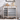 Open shelves of the light luxury white of our cabinet 