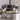 a farmhouse caged ceiling fan image,  with 5 lights and a black metal frame 
