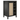 wooden Rattan Wine Cabinet